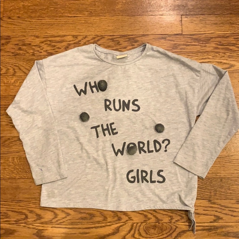 Zara long sleeve top